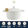 Master Class MasterClass Cast Aluminium Cream Casserole Dish 28cm 5 Litre Gift Boxed