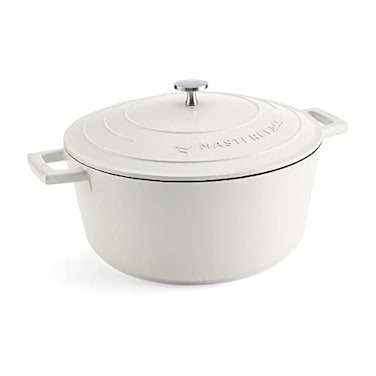 Master Class MasterClass Cast Aluminium Cream Casserole Dish 28cm 5 Litre Gift Boxed