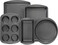 GoodCook Everyday Nonstick Steel 5Piece Bakeware Set Gray Includes Cookie Sheet Cake Pan Loaf Pan Muffin Pan and Roast Pan Durable and ScratchResistant Baking Set