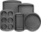 GoodCook Everyday Nonstick Steel 5Piece Bakeware Set Gray Includes Cookie Sheet Cake Pan Loaf Pan Muffin Pan and Roast Pan Durable and ScratchResistant Baking Set