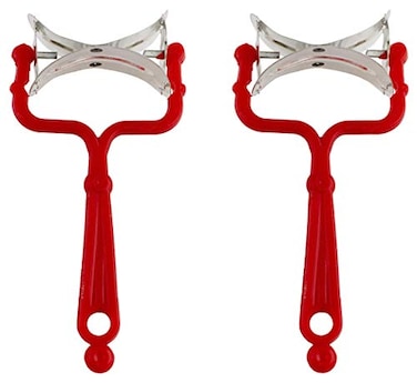 OFXDD Round Dough Cutter Roller Pack of 2 Rolling Biscuit Baking Cutter