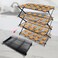 ARBELLE INNOVATIONS 4Tier Collapsible Cooling Rack For Baking Expandable Foldable Cookie Cooling Wire Rack Baking Rack Foldable Cooling Rack For Baking Supplies Premium Quality Sturdy Legs