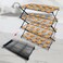 ARBELLE INNOVATIONS 4Tier Collapsible Cooling Rack For Baking Expandable Foldable Cookie Cooling Wire Rack Baking Rack Foldable Cooling Rack For Baking Supplies Premium Quality Sturdy Legs