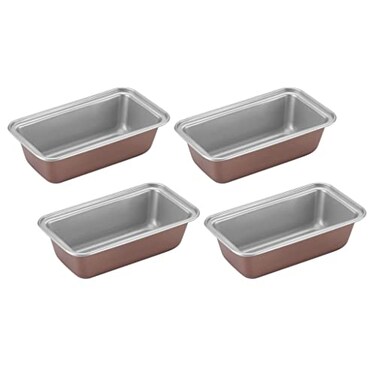 Cuisinart CMBM4LPBZ 4pc Mini Loaf Pan Set