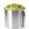 Iwinna Stainless Steel Cake Ring High 59 Inch Adjustable Diameter 6 to 12 Inch Stable Baking Ring Bakeware Tool with Precise Scaling Inside