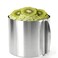 Iwinna Stainless Steel Cake Ring High 59 Inch Adjustable Diameter 6 to 12 Inch Stable Baking Ring Bakeware Tool with Precise Scaling Inside