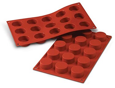 Silikomart Petit Cake Mould 40mm Terracotta