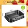 Uiifan 2 Pcs Non Stick Springform Pans Cheesecake Pan Rectangle Springform Pans Square Cake Pan with Removable Bottom for Kitchen Baking Roasting Muffin Bread Cake Brownie Bakeware 13 x 9 x 3 in