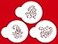 Designer Stencils Silk Paisley Cookie Stencils Mini BeigeSemiTransparent