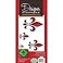 Designer Stencils Fleur De Lis Cake Stencil Motif BeigeSemiTransparent 4 X 2 3 X 2 2 X 13 1 X 07