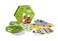 Lekue 3000087SURM017 Lets Cookie Kit Cookie Making kit NA