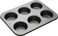 Master Class MasterClass Deep Muffin TrayYorkshire Pudding Tin 6 Hole Non Stick Mould Robust 1 mm Carbon Steel