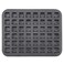 Beasea Mini Brownie Bite Pan with Dividers 1 Pack 48 Mini Small Tiny Cup All Edges Non Stick Square Cupcake Baking Sheet Tin Tray Carbon Steel Bakeware Individual Cutter Baking Pan Black
