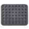 Beasea Mini Brownie Bite Pan with Dividers 1 Pack 48 Mini Small Tiny Cup All Edges Non Stick Square Cupcake Baking Sheet Tin Tray Carbon Steel Bakeware Individual Cutter Baking Pan Black