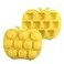 MoldFun 2Pack Apple Silicone Molds Apple Mold for Chocolate Cupcake topper Jello Candy Gummy Ice Cube Cookie Muffin Mini Soap