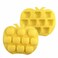 MoldFun 2Pack Apple Silicone Molds Apple Mold for Chocolate Cupcake topper Jello Candy Gummy Ice Cube Cookie Muffin Mini Soap