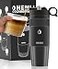 Hemli Nitro Cold Brew Coffee Maker 12 oz CeramicLined Tritan Cup Pressure Gauge Stores 3 Nitrogen Gas Bulbs Custom Designed for Cold Brew and Nitro Drinks