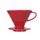 Hario VDCR02R V60 02 Coffee Dripper Ceramic Red Coffee Drip for 14 Cups
