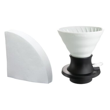 Hario V60 Ceramic Immersion Dripper Switch 200ml White