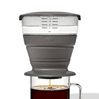 OXO Brew Collapsible PourOver Coffee Maker with Storage Case