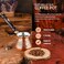 jatisse 12 Oz Copper Turkish Greek Arabic Coffee Pot with Copper Handle Cezve Ibrik Briki Stovetop Coffee Maker Includes Copper Spoon 4 servings