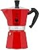 Bialetti 4942 Moka Express Espresso Maker Makes 3 Cups Red