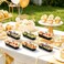 NPLUX 50 Pack Mini Cake Pans with Lids and Spoons Black Gold Rectangular Aluminum Foil Baking Pans Mini Cheesecake Containers68oz