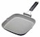 Master Class MasterClass NonStick InductionSafe Griddle Pan with Folding Handle 24 cm 95 Aluminium Black