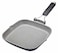 Master Class MasterClass NonStick InductionSafe Griddle Pan with Folding Handle 24 cm 95 Aluminium Black