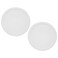 Corningware F5PC French White 15qt Round Plastic Cover 2 Pack
