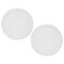 Corningware F5PC French White 15qt Round Plastic Cover 2 Pack