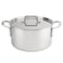 WINCO TriPly Stock Pot 12quart Silver