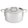 WINCO TriPly Stock Pot 12quart Silver
