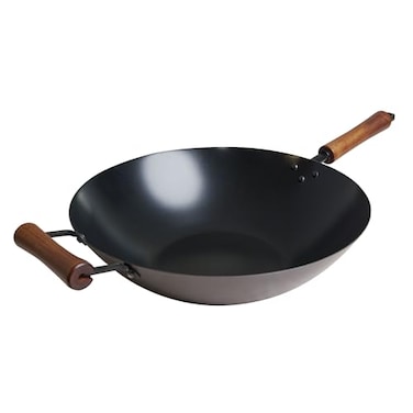 Joyce Chen Classic Series 14Inch Ceramic Nonstick Carbon Steel Wok