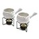 Norpro 210 Ceramic Butter Warmers Set of 2 13 cup3 oz White