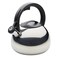 Farberware Stainless Steel EggShaped Whistling Induction Tea Kettle 23Quart Silver
