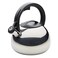 Farberware Stainless Steel EggShaped Whistling Induction Tea Kettle 23Quart Silver