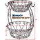 Simple Houseware 2Tier Countertop Fruit Basket Bowl Storage Bronze