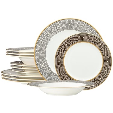 Noritake Infinity Bronze 12Piece Dinnereware Set Service for 4