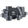 Stone Lain 32 Piece Stoneware Dinnerware Set Service for 8 Gray Matte