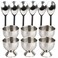 YellRin Stainless Steel Egg Cups Set for Hard Soft Boiled Eggs with 6 Egg Cup Holders 6 Egg Spoons