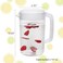RAMFIYN Clear 1 Gallon Pitcher with Lid Large Plastic Ice Tea Jug for Fridge Sun Tea Pitcher Clear