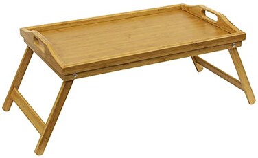 Home Basics Bamboo Breakfast Bed Tray Natural