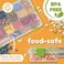 Create-ables Createables Large Snackle Box Container Reel Bites Large Snack Container for Travel 21Compartment Snackle Box with Adjustable Dividers Dishwasher Safe 14 inch