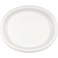 Creative Converting 8 Count Oval Paper Platters White