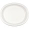 Creative Converting 8 Count Oval Paper Platters White