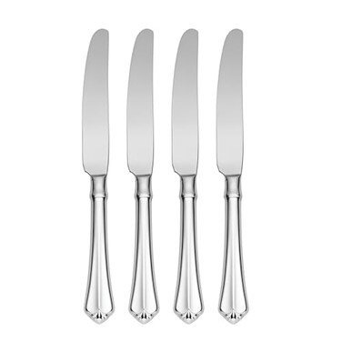 Oneida Juilliard Fine Flatware Dinner Knives 065 LB Metallic