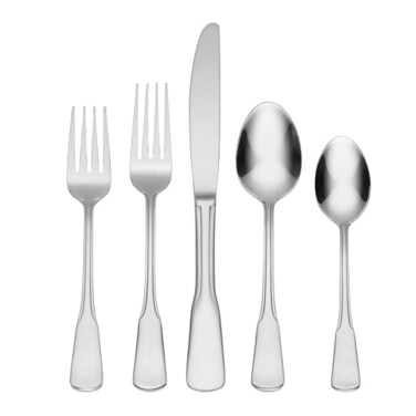 Oneida Colonial Boston 20Piece Flatware Set Service for 4 Silver