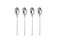 Alessi Dry Mocha Coffee Spoon Set of 4 Silver