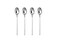 Alessi Dry Mocha Coffee Spoon Set of 4 Silver